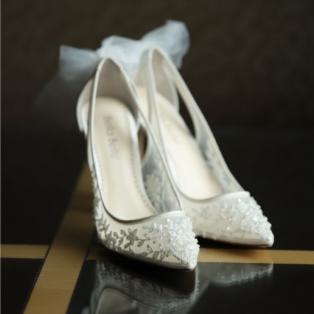 NEW Bella Belle (Edna) Wedding Bridal Heels size 8.5 🤍✨